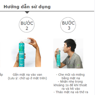 Bình Oxy cầm tay Mini Lá Xanh Portable Oxygen Mini Tank