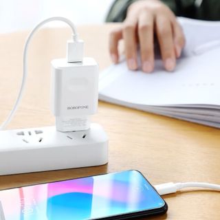 BOROFONE - Bộ Cóc Cáp Sạc Nhanh BA32A Cổng Micro