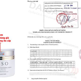 Kem Tẩy Trang Iaso