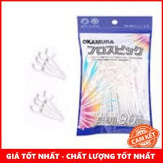 Okamura - Tăm kẽ chỉ nha khoa Nhật Bản Bịch 90 cây giá sỉ