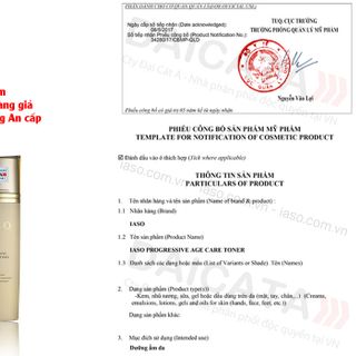Nước Hoa Hồng Ngăn Ngừa Lão Hóa Da Iaso
