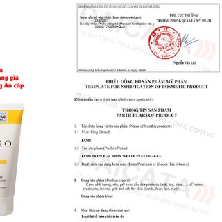 Gel Giúp Loại Bỏ Tế Bào Sừng Và Hỗ Trợ Làm Trắng Iaso