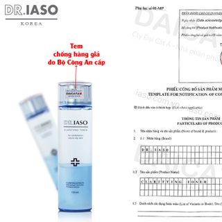 Nước Hoa Hồng Làm Sáng Và Sạch Da Dr Iaso