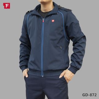 ÁO GIÓ LÓT NỈ THỂ THAO FASVIN GD-872