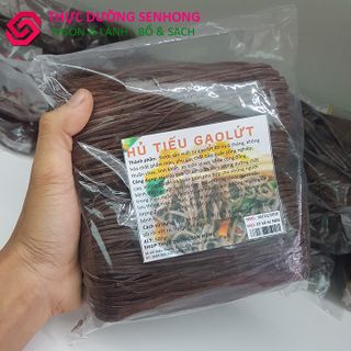 Hủ tiếu gạo lứt đỏ sợi 2mm - gói 500gr - hủ tiếu gạo lứt khô