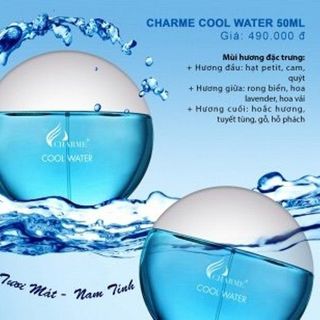 NƯỚC HOA CHARME COOL WATER 50ML giá sỉ​ giá bán buôn giá sỉ