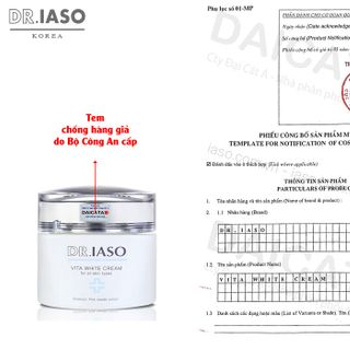 Kem Dưỡng Giúp Làm Trắng Da Dr Iaso