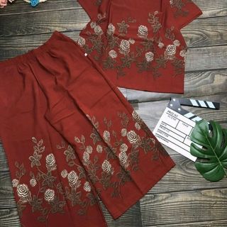 đồ bộ ống rộng