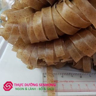 Mì quảng gạo lứt đỏ sợi 10mm - gói 500gr - Mì quảng khô