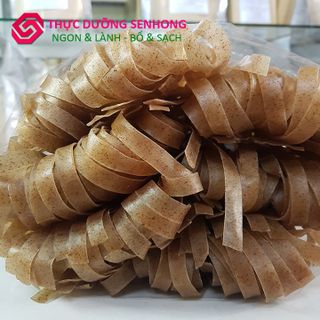Mì quảng gạo lứt đỏ sợi 10mm - gói 500gr - Mì quảng khô