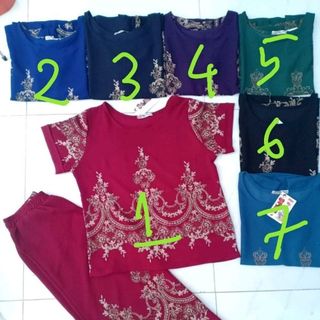 Đồ bộ trung niên ống rộng cao cấp