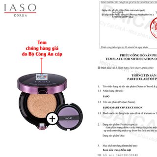 Phấn nước thông minh thế hệ mới SPF50 PA Iaso