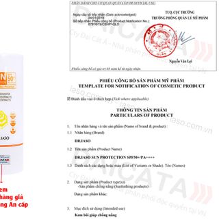 Kem dưỡng da chống nắng SPF50 PA Dr Iaso