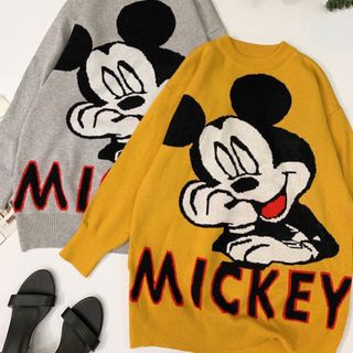 Đầm len Mickey giá sỉ