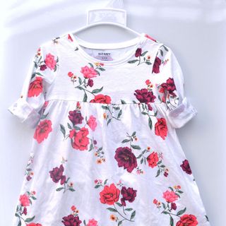 Đầm thun bé gái cotton
