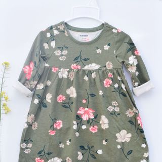 Đầm thun bé gái cotton