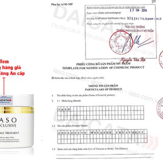 Kem massage giúp giải độc tố Iaso