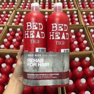 Gội Xả/Dầu Gội Cặp Tigi Bed Head 750ml Dưỡng Ẩm Và Phục Hồi Tóc Hư Tổn giá sỉ​ giá bán buôn giá sỉ