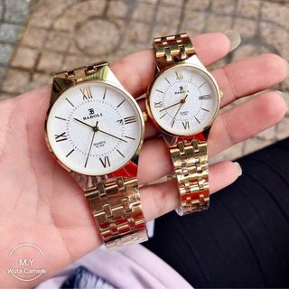 Đồng hồ đôi vàng Baboli