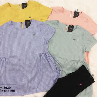 Áo bầu baby doll công sở 3039