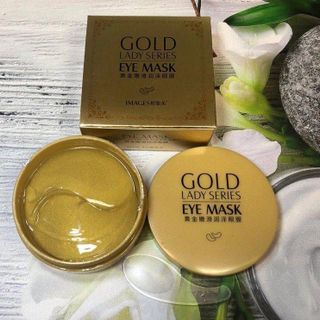 Hộp 60 miếng mặt nạ mắt dưỡng ẩm giảm thâm chống lão hóa Images GOLD Lady Series giá sỉ giá bán buôn