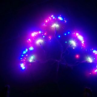 Dây đèn led hiệu ứng pháo hoa nhiều màu 500 led
