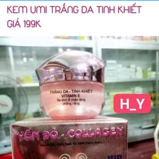 KEM UMI COLLAGEN VIP DƯỠNG TRẮNG DA- TINH KHIẾT- VITAMINE SE KHÍT LỖ CHÂN LÔNG- GIỮ ẨM- CHỐNG NẮNG giá sỉ​ giá bán buôn giá sỉ