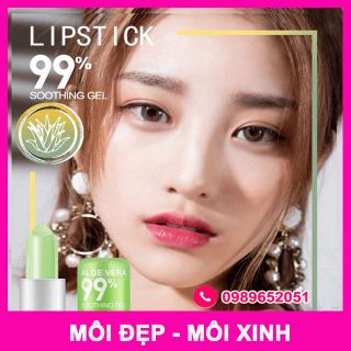 Son dưỡng môi trị thâm nha đam