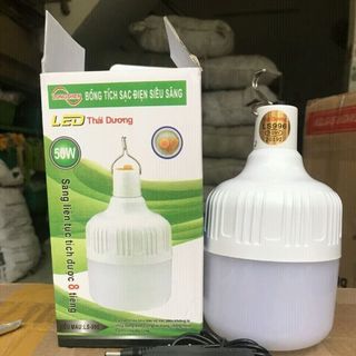 Bóng đèn led sạc tích điện 50w