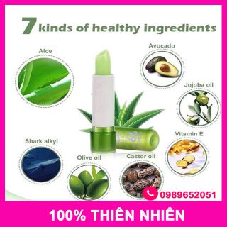 Son dưỡng môi trị thâm nha đam