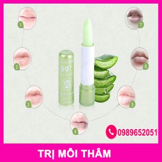 Son dưỡng môi trị thâm nha đam