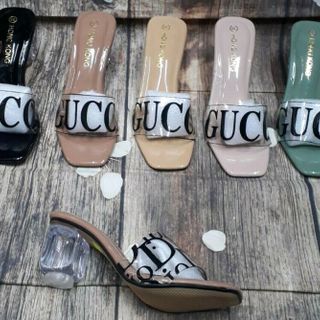 Giày Sandal và dép gót quai trong