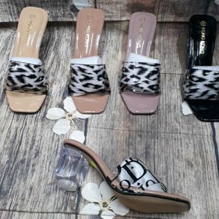 Giày Sandal và dép gót quai trong