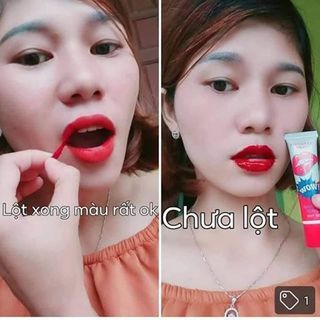 Son trị thâm môi - Son xăm WOW Hàn Quốc