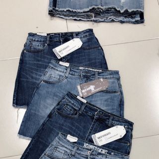 Váy jean nữ mẫu mới cao cấp Anfa