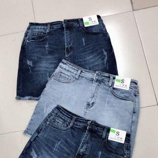 Váy jean nữ mẫu mới cao cấp Anfa