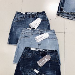 Váy jean nữ mẫu mới cao cấp Anfa