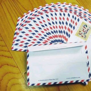 Bao Thư Dán cao cấp 20 cái/ xấp