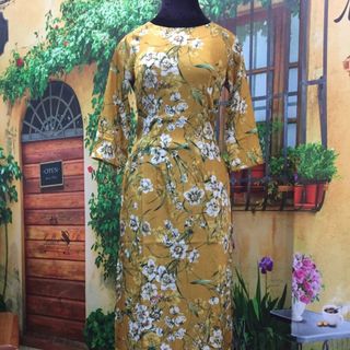 Áo dài lụa cao cấp nhiều mẫu