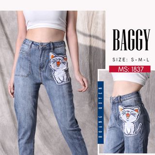 Quàn jeans nữ 8t cao cấp Anfa fashion
