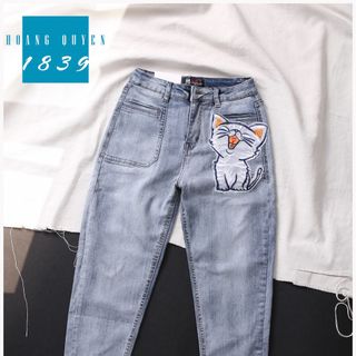 Quàn jeans nữ 8t cao cấp Anfa fashion