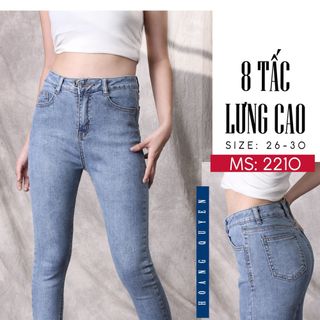 Quần jeans nữ 8 tấc cao cấp mới Anfa