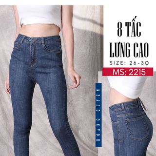 Quần jeans nữ 8 tấc cao cấp mới Anfa