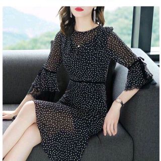 đầm chấm bi