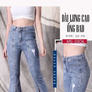 Quần jeans ống bag cao cấp Anfa