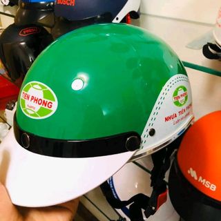 mũ bảo hiểm in logo quảng cáo theo yêu cầu