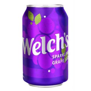 NƯỚC NGỌT CÓ GA WELCHS HƯƠNG NHO THÙNG 12 LON CỦA MỸ giá sỉ