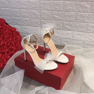 Giày cao got hoa lưới tháo rời được