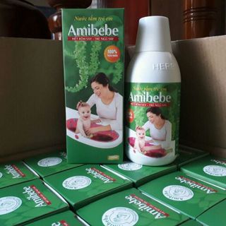 Nước tắm thảo dược Amibebe