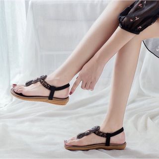 Giày sandal da